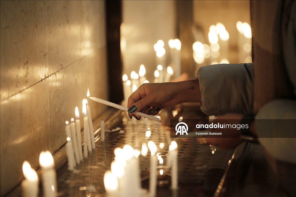 Православные христиане в Тегеране приняли участие в рождественском богослужении