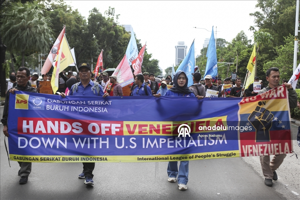 Cakarta'da ABD karşıtı gösteri