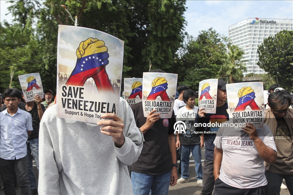 Cakarta'da ABD karşıtı gösteri