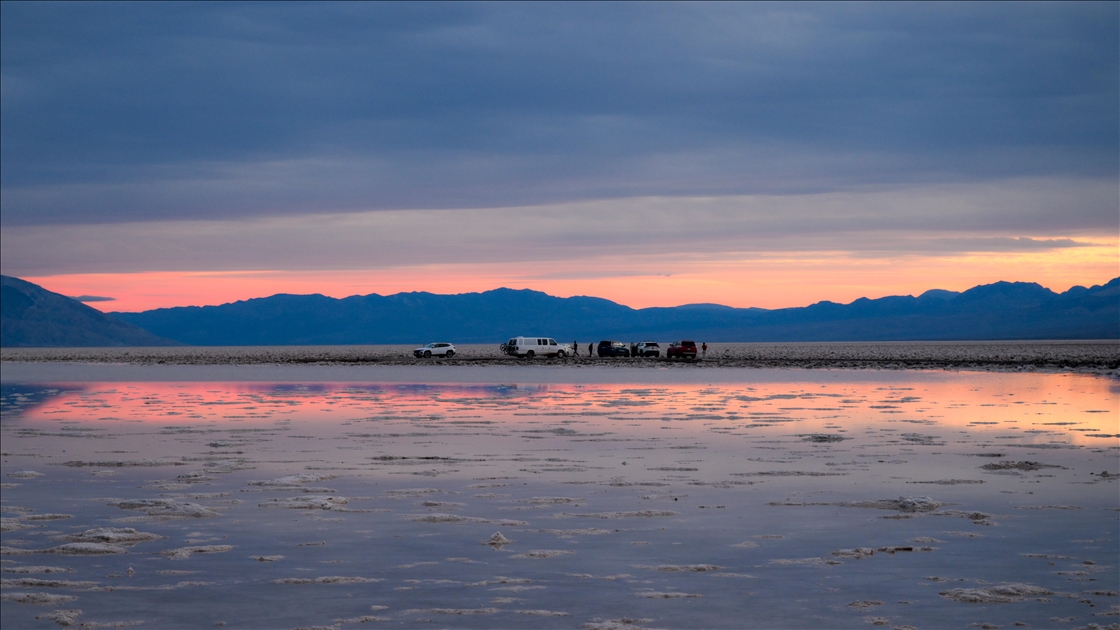ABD'deki Death Valley National Park'ta gün batımı