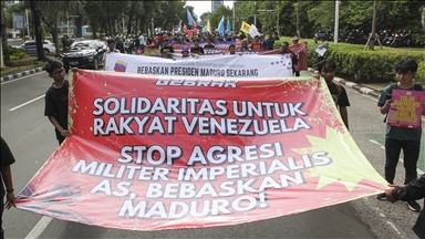 Cakarta'da ABD karşıtı gösteri