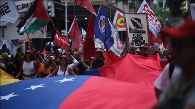 Brezilya'da ABD'nin Venezuela'ya askeri müdahalesi protesto edildi