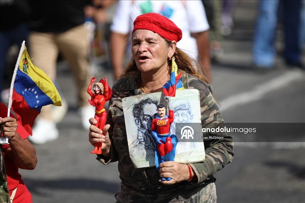 Pro-Maduro demonstration in Caracas 
