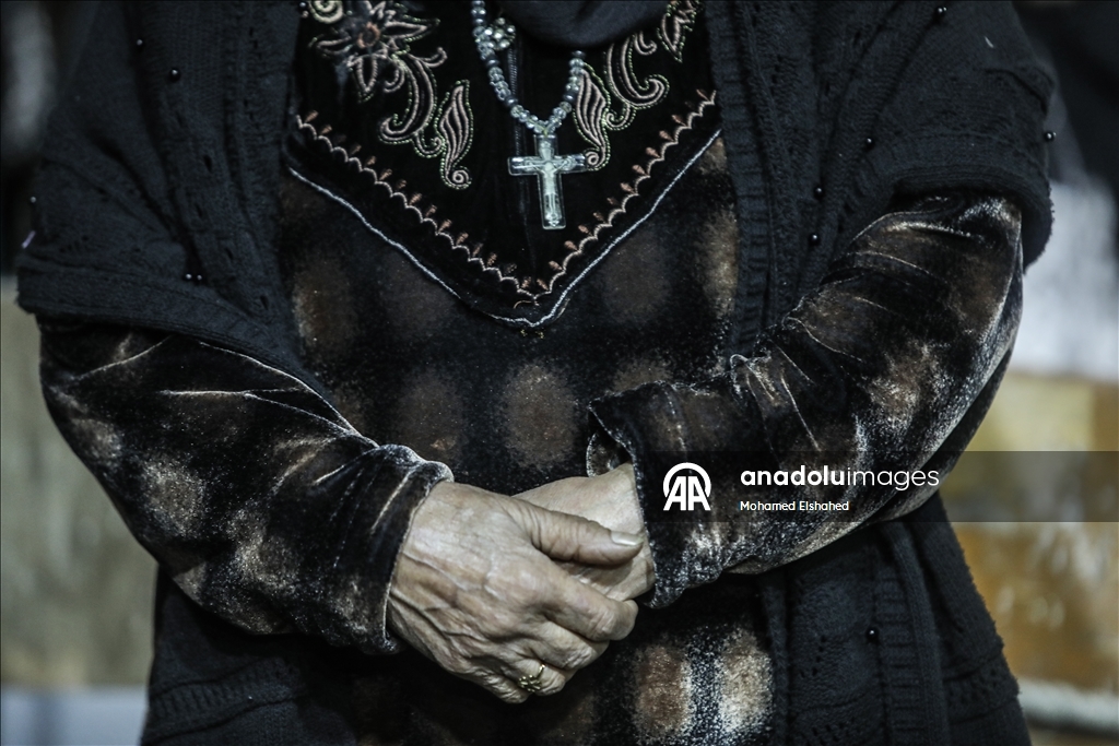 قداس عيد الميلاد في دير القديس سمعان الخراز