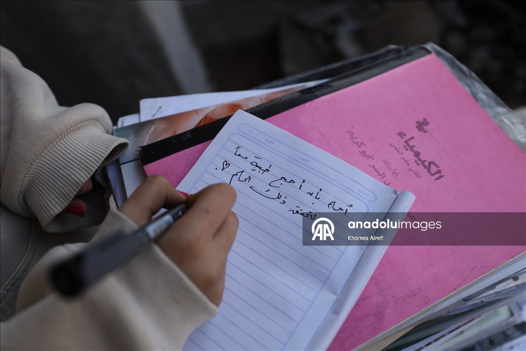 Palestinian student seeks scholarship after excelling academically despite difficult conditions in Gaza