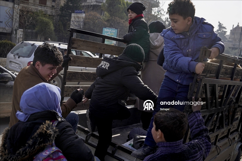 حلب.. استنفار لإجلاء المدنيين وهروب معتقلين من سجون "قسد"