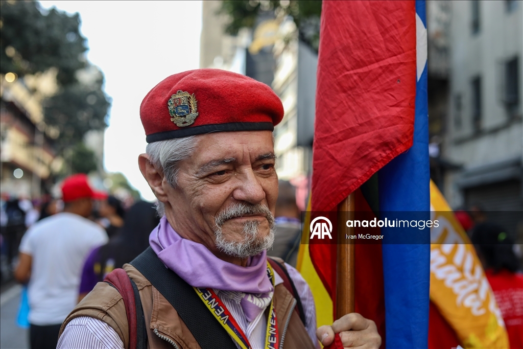 Pro-Maduro demonstration in Caracas 