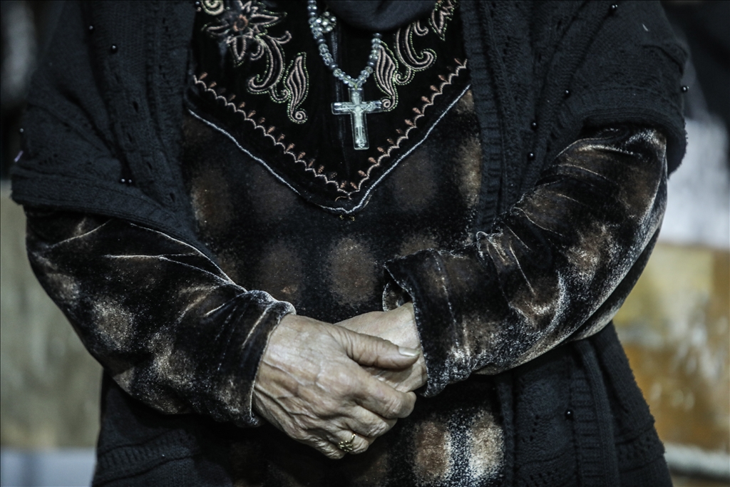 قداس عيد الميلاد في دير القديس سمعان الخراز