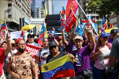 Pro-Maduro demonstration in Caracas