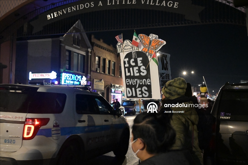 ICE polisi tarafından öldürülen ABD vatandaşı için Chicago’da anma etkinliği düzenlendi