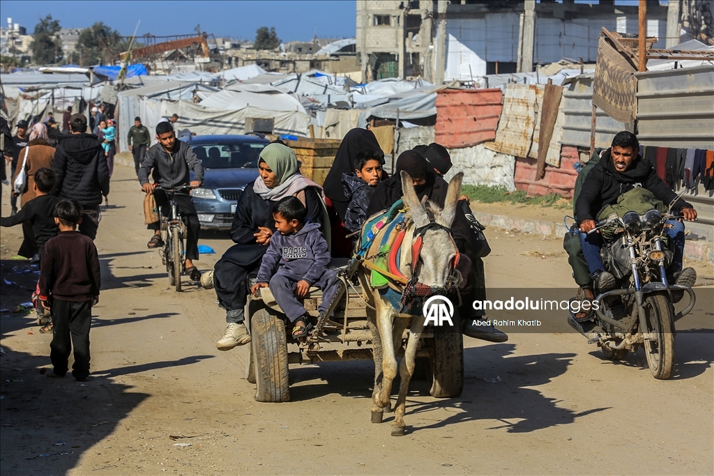 Han Yunus'ta yıkımın gölgesinde günlük yaşam