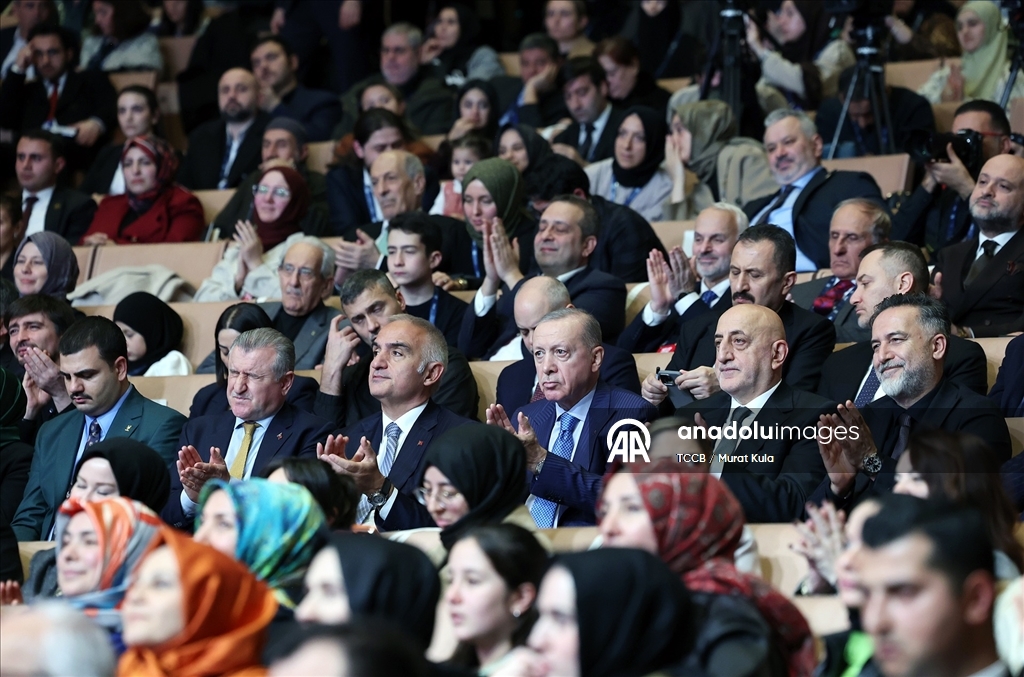 Cumhurbaşkanı Erdoğan, 12. Necip Fazıl Ödülleri Töreni'ne katıldı