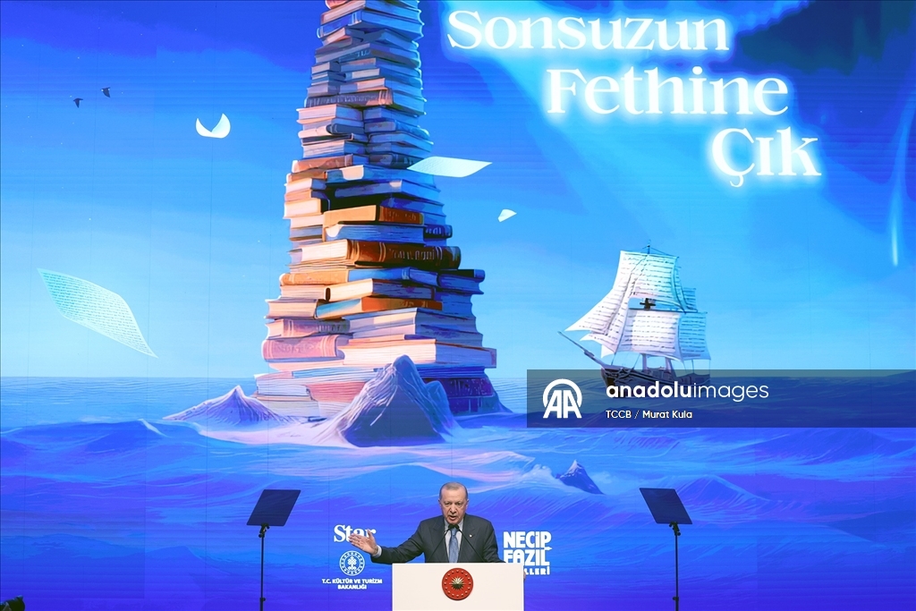 Cumhurbaşkanı Erdoğan, 12. Necip Fazıl Ödülleri Töreni'nde konuştu