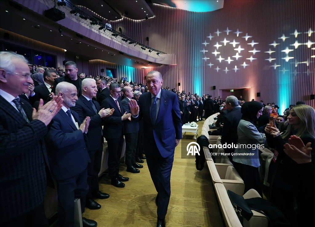 Cumhurbaşkanı Erdoğan, 12. Necip Fazıl Ödülleri Töreni'ne katıldı