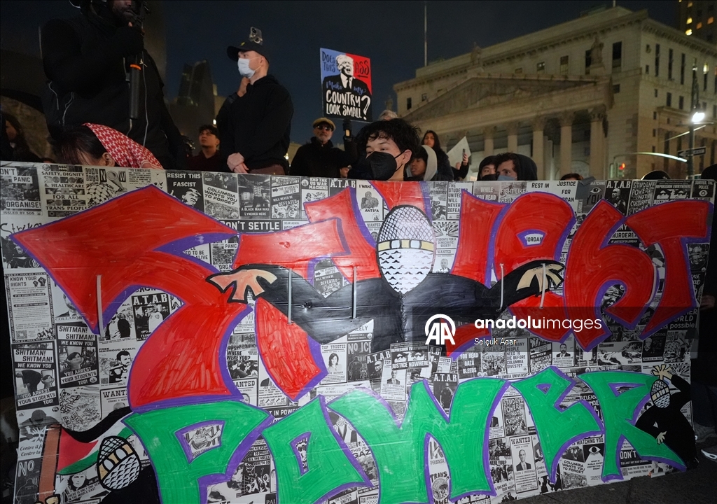 В Нью-Йорке прошла акция протеста против операции ICE в Миннеаполисе