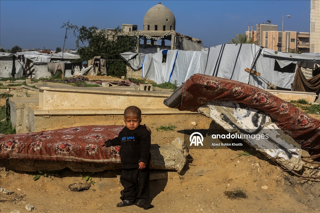 Han Yunus'ta yıkımın gölgesinde günlük yaşam