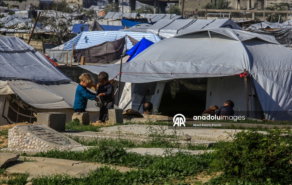 Han Yunus'ta yıkımın gölgesinde günlük yaşam