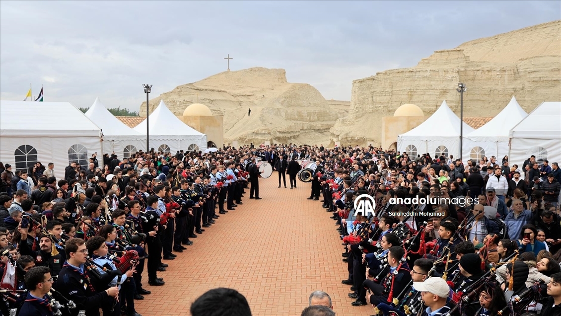 Ürdün'de Katolik Hristiyanlar hac ibadetlerini gerçekleştiriyor