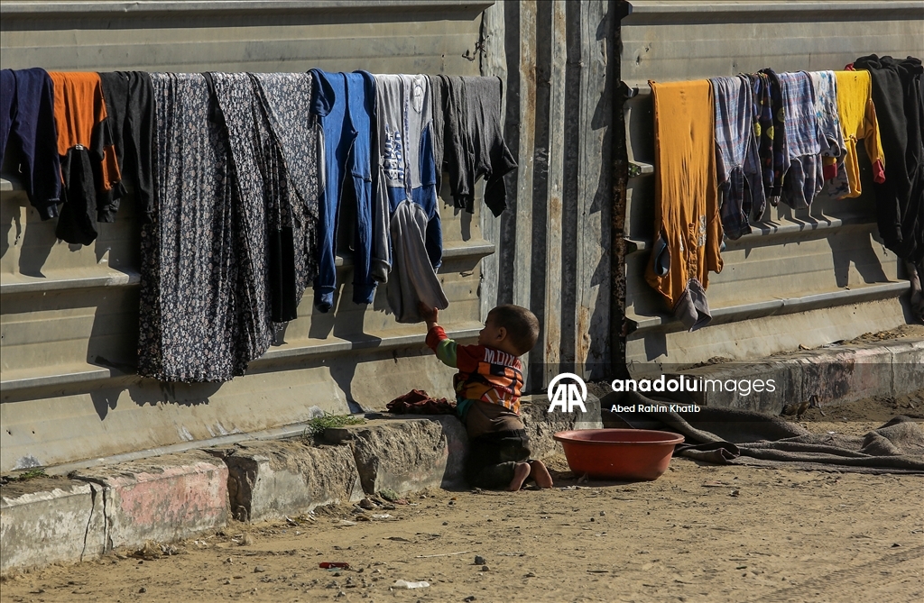 Han Yunus'ta yıkımın gölgesinde günlük yaşam