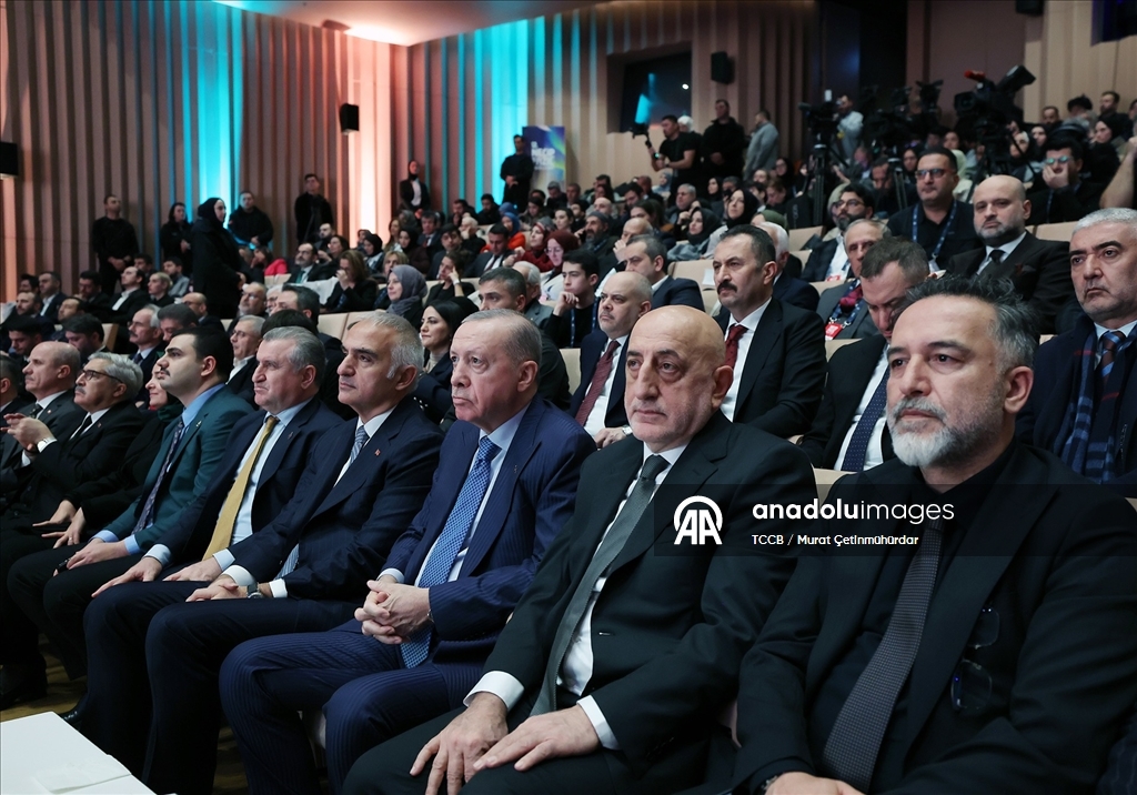 Cumhurbaşkanı Erdoğan, 12. Necip Fazıl Ödülleri Töreni'ne katıldı