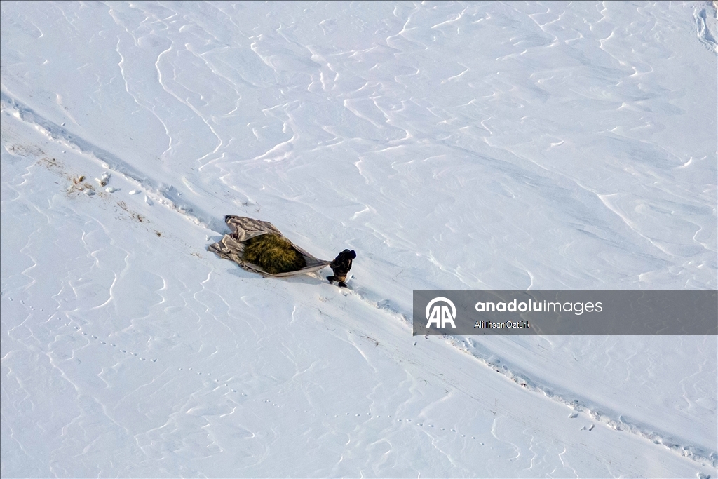 Li Çataka navçeya Wanê zivistan jiyana rojane dijwar dike