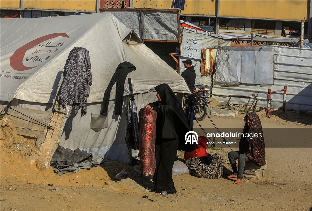 Han Yunus'ta yıkımın gölgesinde günlük yaşam