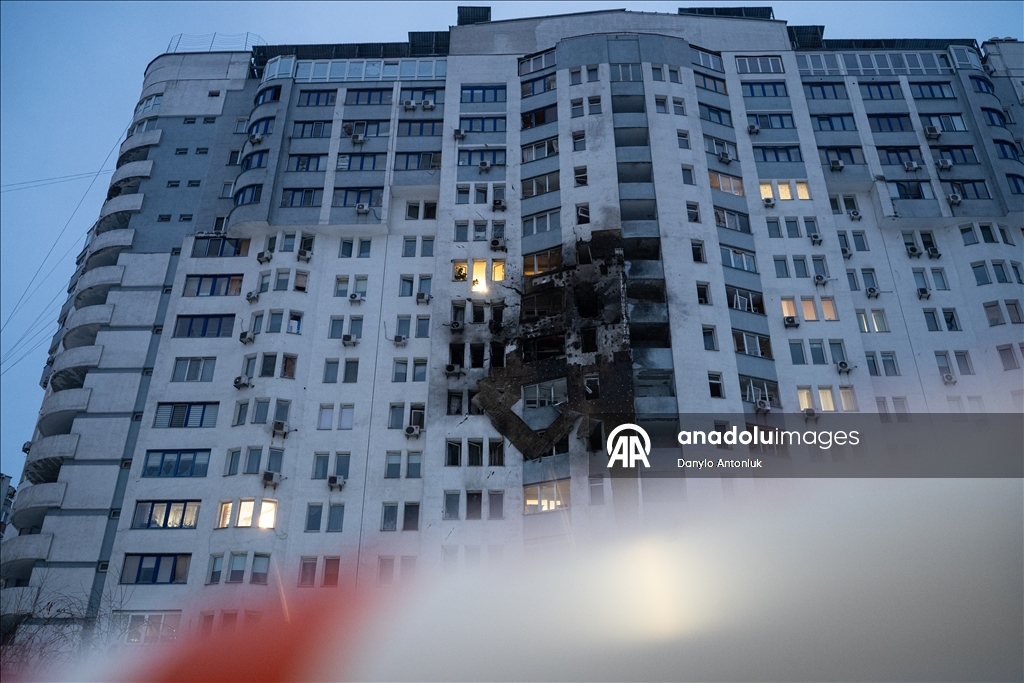 Российские войска совершили массированную атаку по Украине, сосредоточив основной удар по Киеву