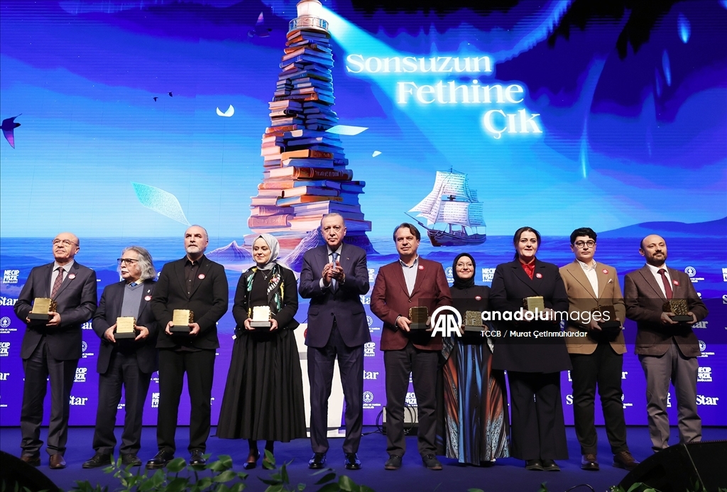 Cumhurbaşkanı Erdoğan, 12. Necip Fazıl Ödülleri Töreni'nde konuştu