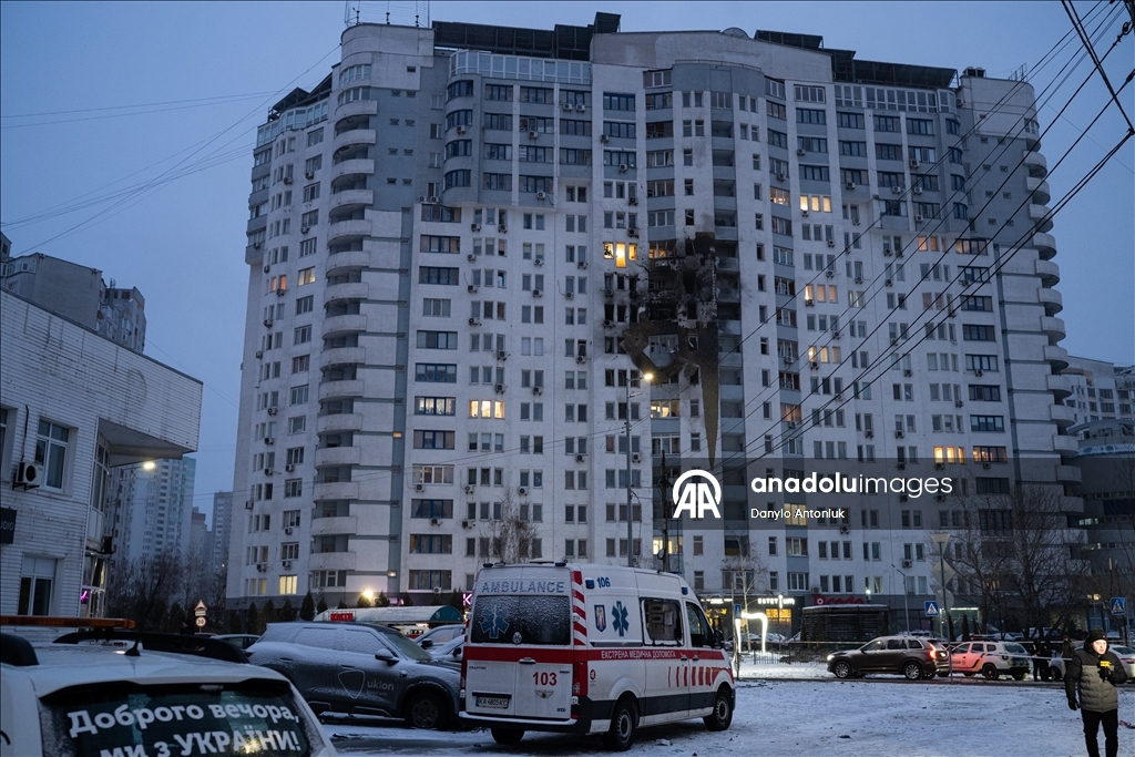 Российские войска совершили массированную атаку по Украине, сосредоточив основной удар по Киеву