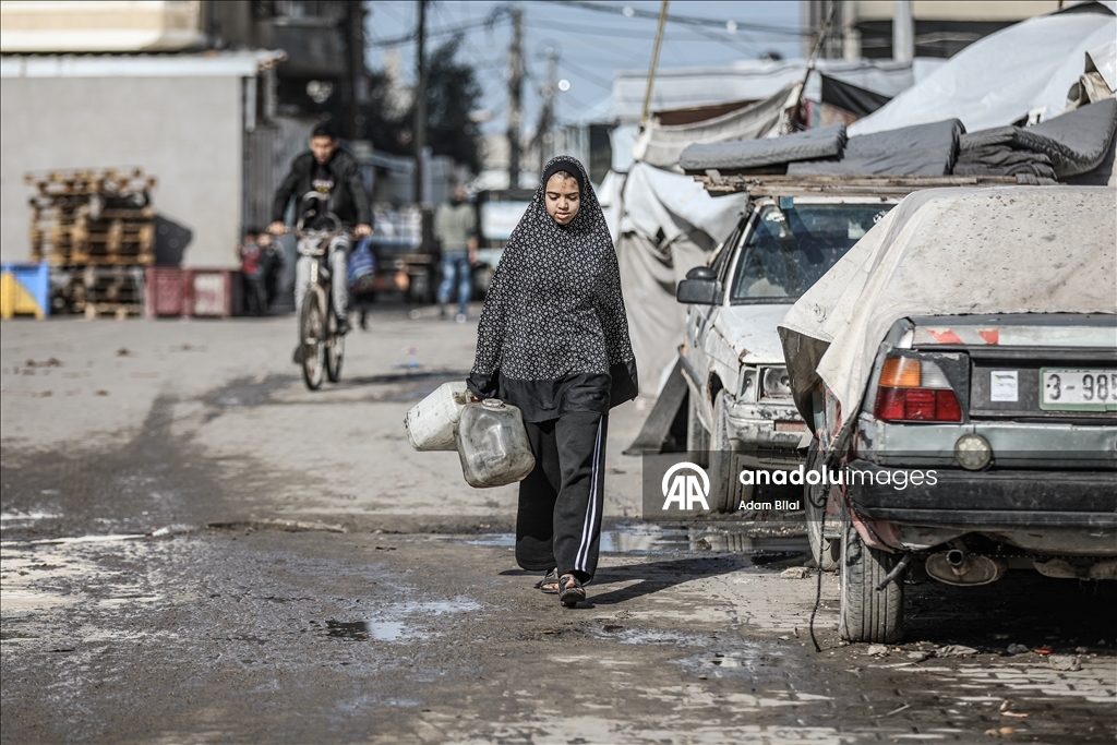 Gazze'de temiz su krizi devam ediyor