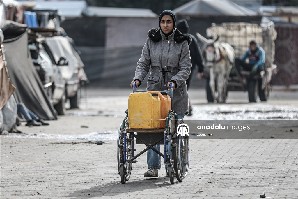 Gazze'de temiz su krizi devam ediyor