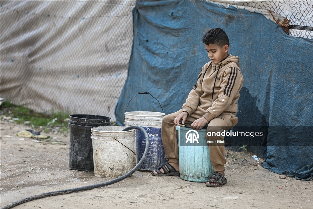 Gazze'de temiz su krizi devam ediyor