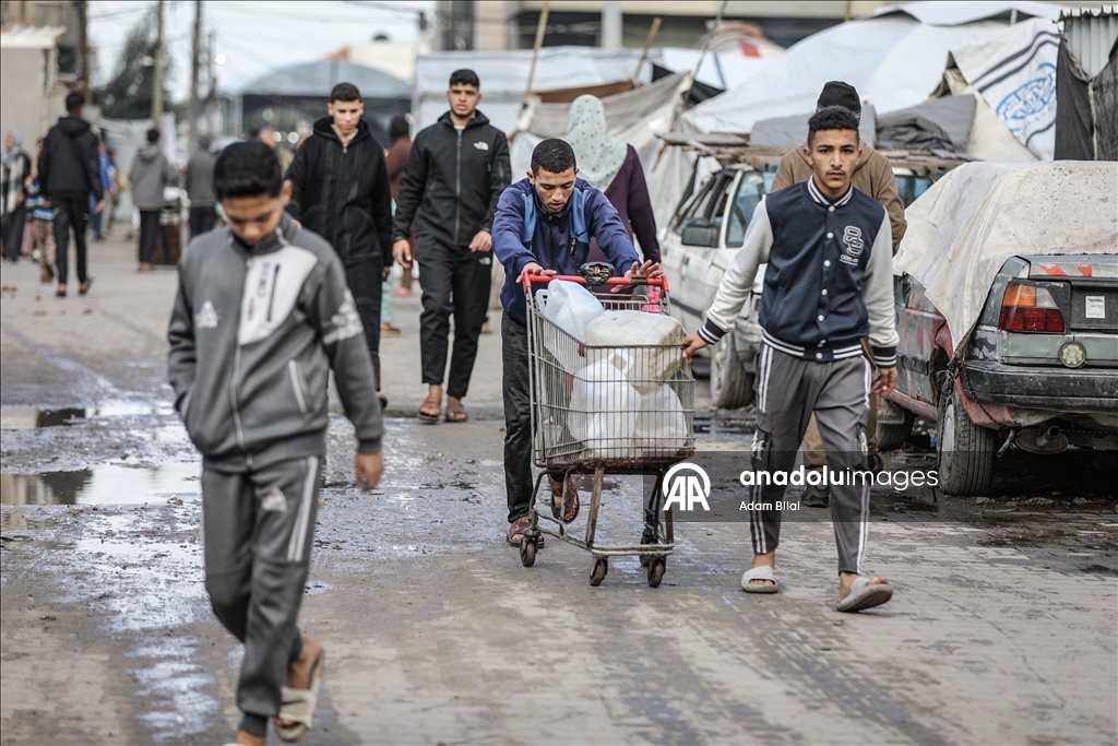 Gazze'de temiz su krizi devam ediyor