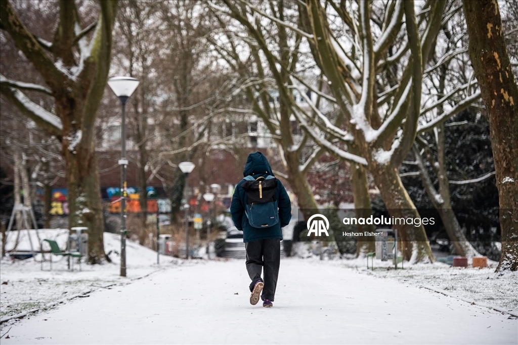 Almanya'da soğuk hava etkilisini sürdürüyor