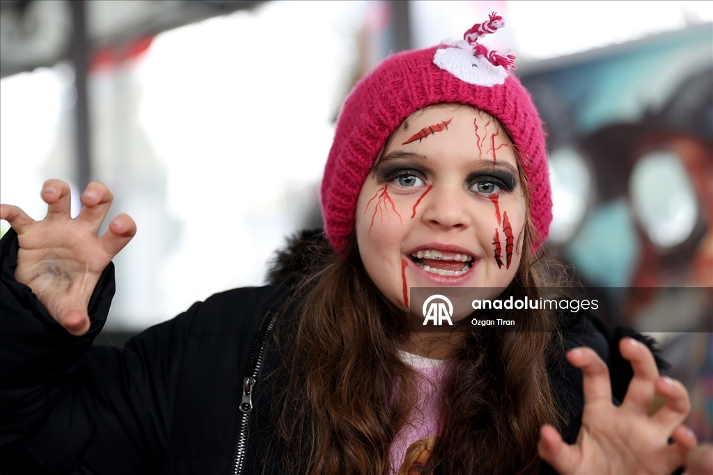 Kırklareli'nde Balkan geleneği "Koleda" makyaj etkinliği ile başladı