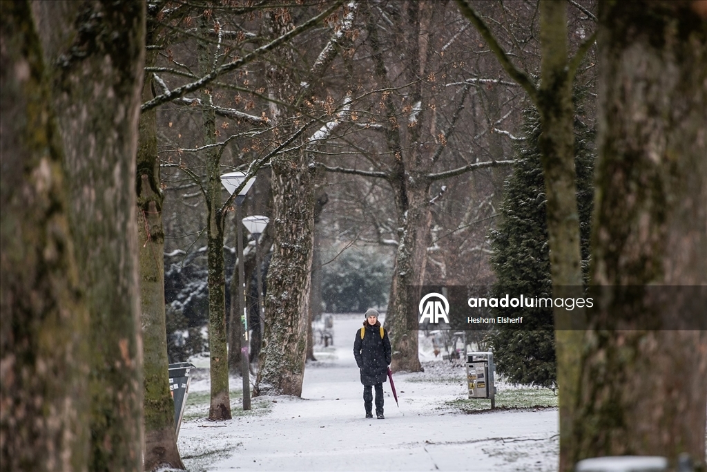 Almanya'da soğuk hava etkilisini sürdürüyor