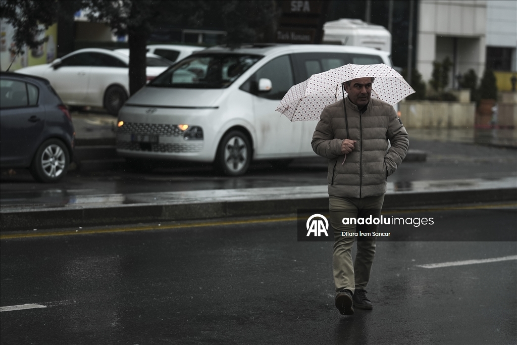 Ankara'da yağmur