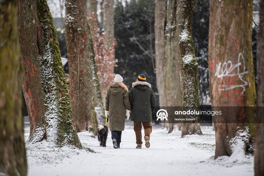 Almanya'da soğuk hava etkilisini sürdürüyor