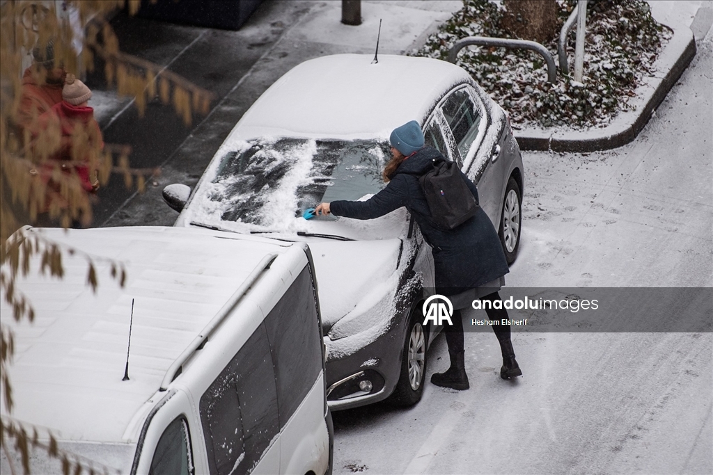 Almanya'da soğuk hava etkilisini sürdürüyor