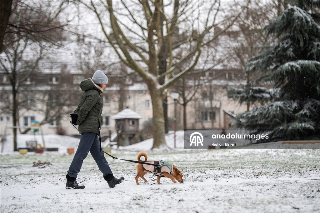 Almanya'da soğuk hava etkilisini sürdürüyor