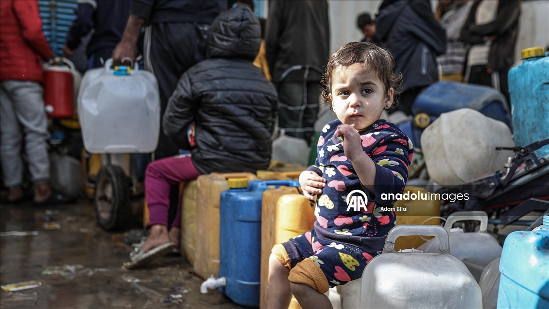 Gazze'de temiz su krizi devam ediyor