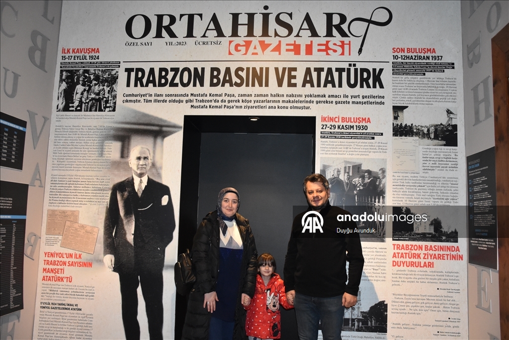 Trabzon'un basın hafızası bu müzede sergileniyor