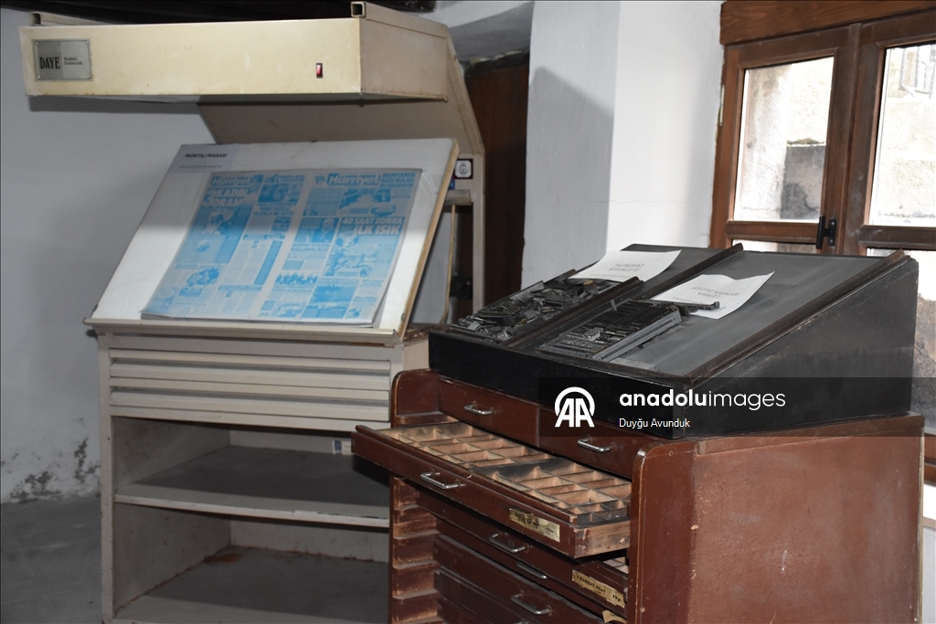 Trabzon'un basın hafızası bu müzede sergileniyor