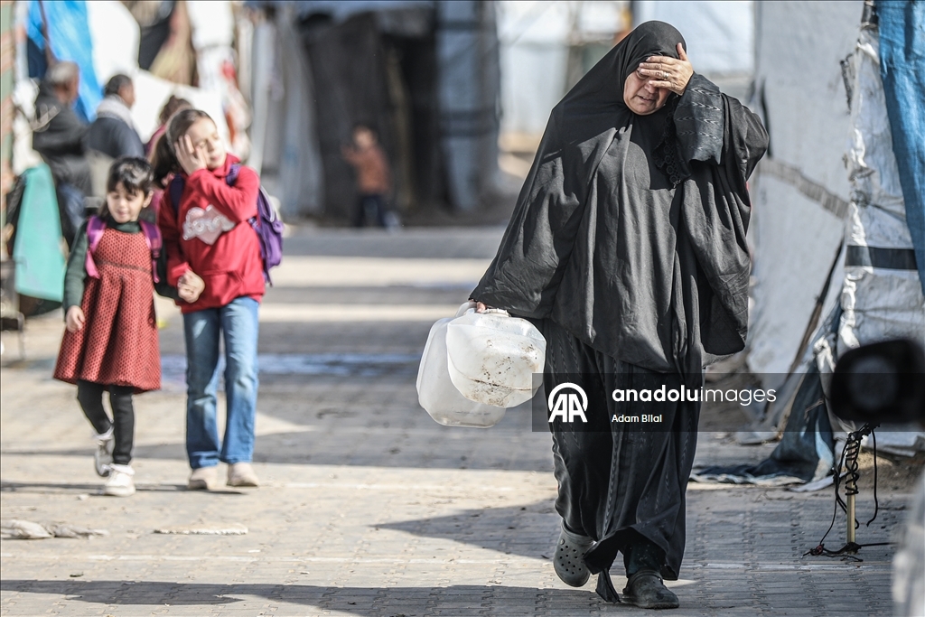 Gazze'de temiz su krizi devam ediyor