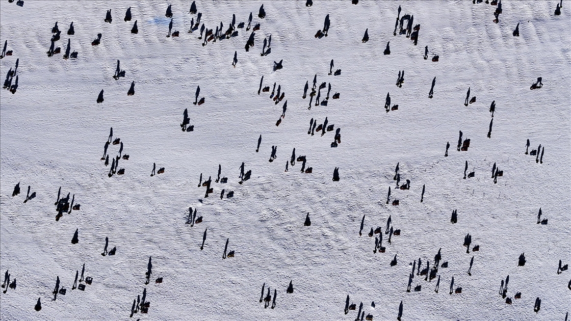 Erciyes'te hafta sonu yoğunluğu yaşanıyor