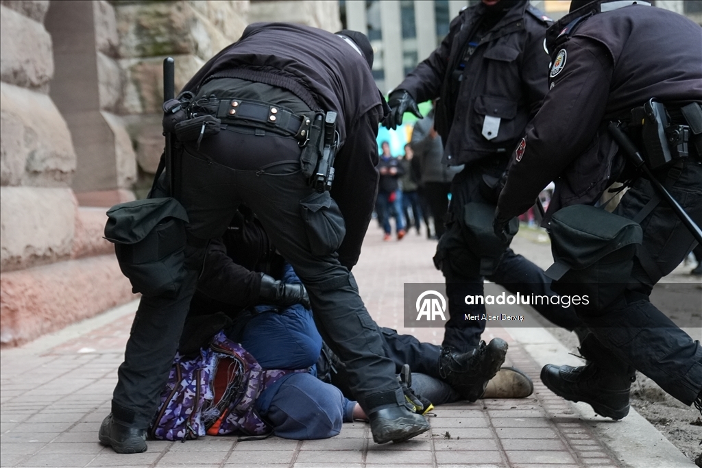 В Торонто задержаны 11 участников протестных акций