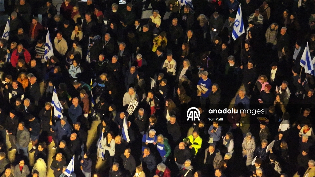 В Израиле прошла антиправительственная акция