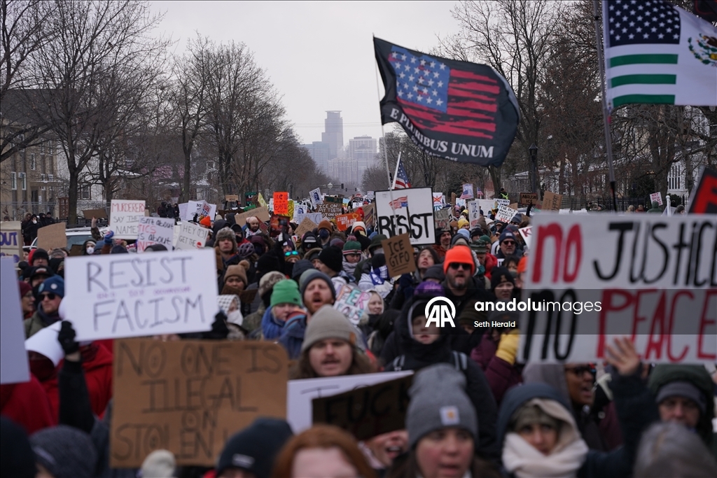 Minneapolis'te ICE karşıtı gösteriler devam ediyor