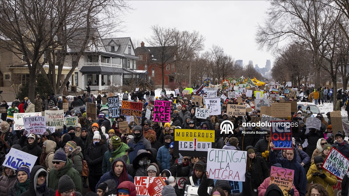 Minneapolis'te ICE karşıtı gösteriler devam ediyor