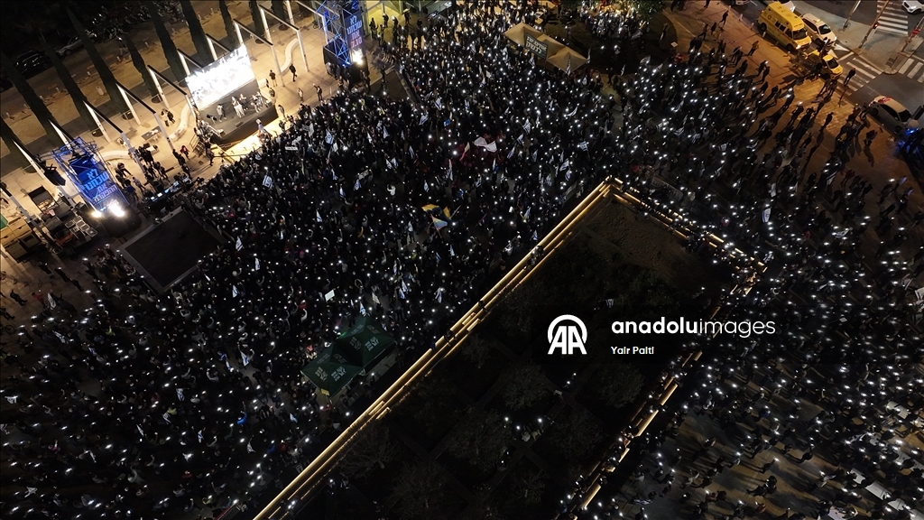 В Израиле прошла антиправительственная акция